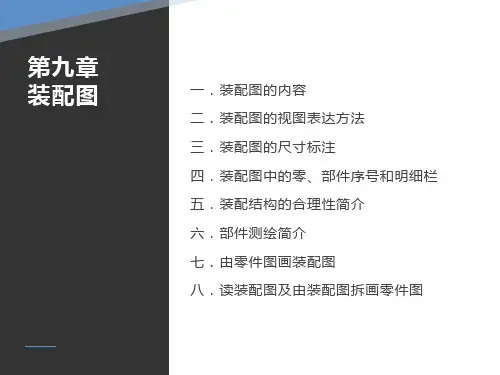装配图标注要求