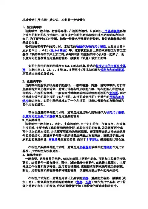 工程制图标注范例