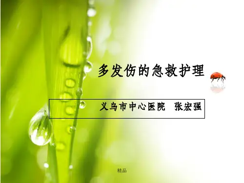 多发伤的急救护理