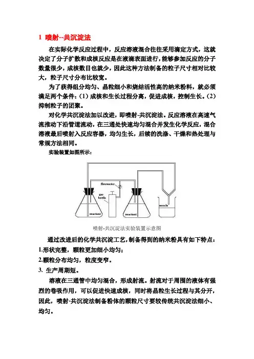 陶瓷超细粉制备
