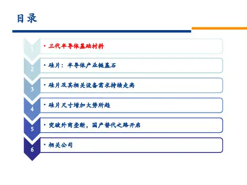 2018年半导体硅片行业深度研究报告