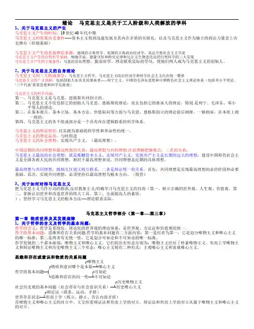 马原知识点