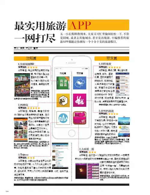 最实用旅游APP一网打尽