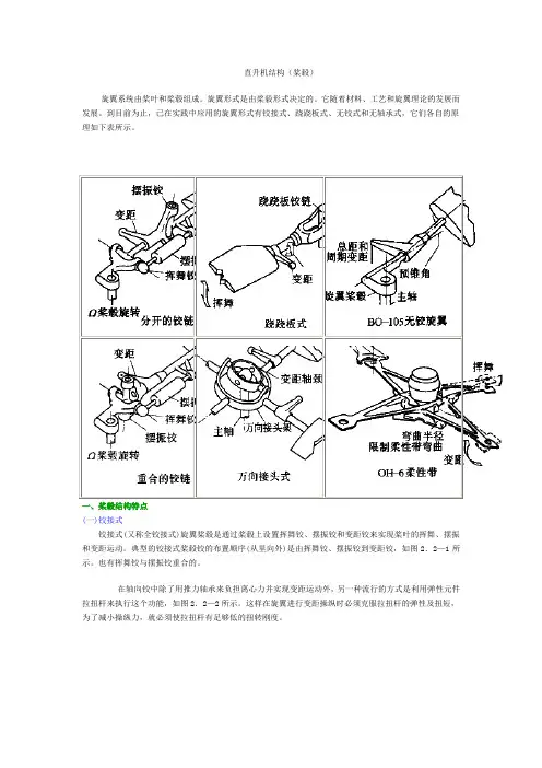 直升机桨毂结构