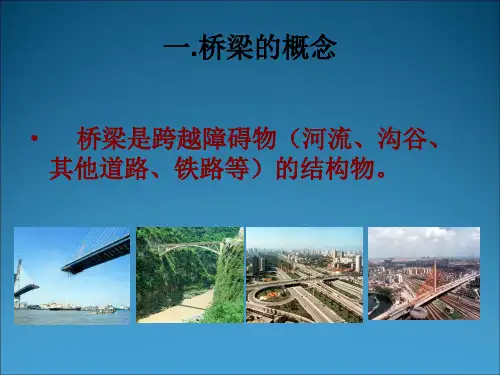 桥梁基本知识PPT课件演示教学