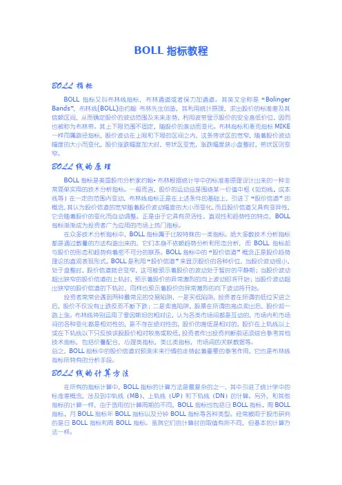 BOLL使用详解图文教程DOC版
