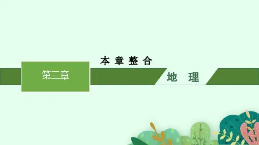 人教版高中地理选择性必修2区域发展 第3章 城市、产业与区域发展 本章整合
