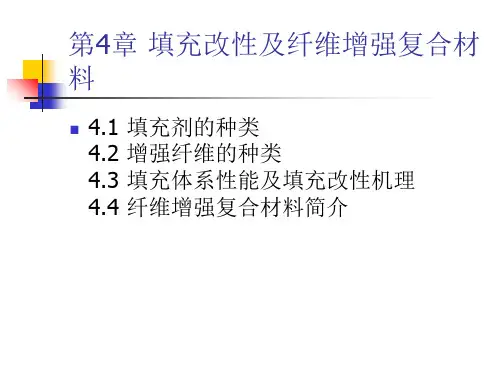 第4章聚合物填充改性ppt课件