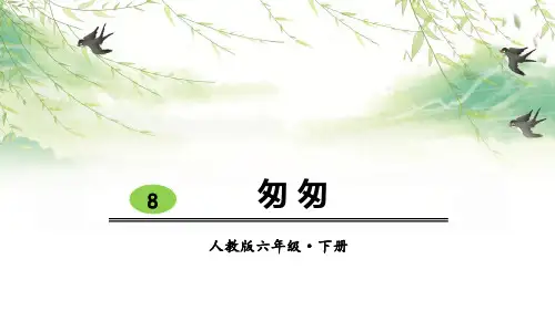 《匆匆》(完美版)PPT课件