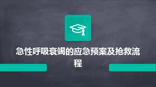 2024版急性呼吸衰竭的应急预案及抢救流程