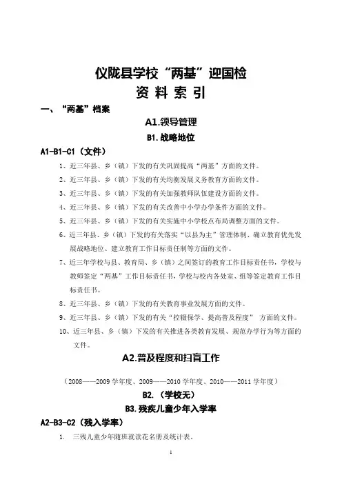 学校目录清单