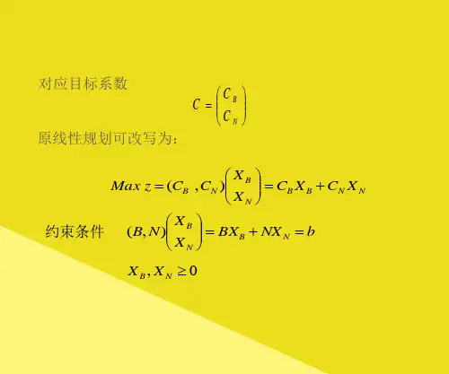 运筹学对偶理论与灵敏度分析PPT资料(正式版)