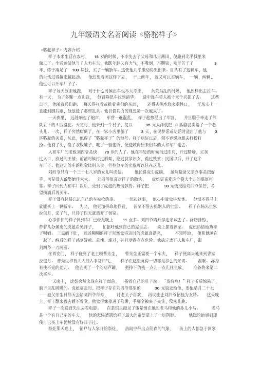 初中语文名著阅读《骆驼祥子》.pdf