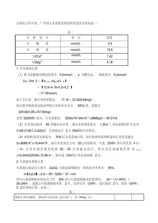 加药计算书