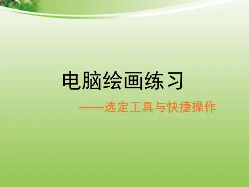 电脑绘画练习 ppt课件