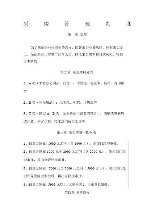 办公用品申请采购流程