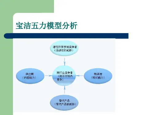宝洁五力模型