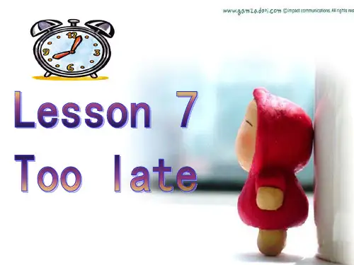 新概念英语第二册_Lesson_7