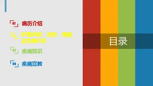 银屑病的护理查房学习PPT教案