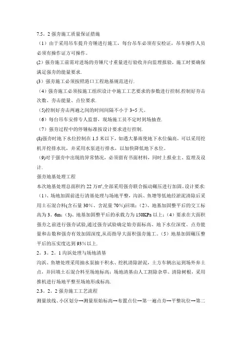 强夯施工方案