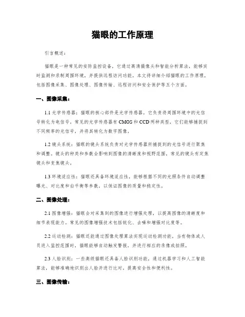 猫眼的工作原理