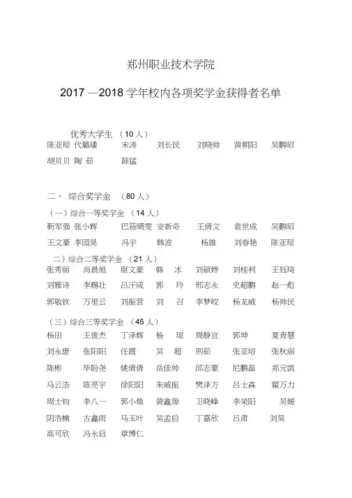 郑州职业技术学院