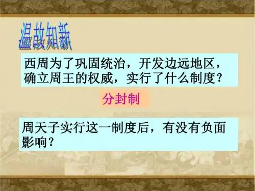诸侯争霸与社会变革 课件swq