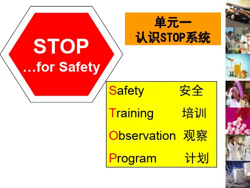 STOP系统-安全培训观察计划