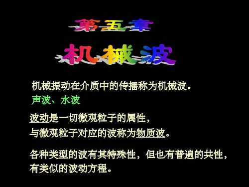 大学物理机械波