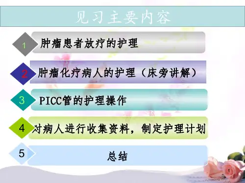 肺癌患者放疗PPT课件