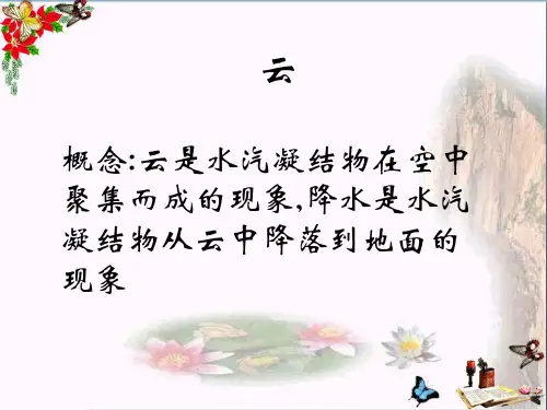 (精选)六年级科学上册第三章第2课云和雾的形成PPT课件2新人教版