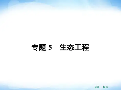 高中生物课件51 生态工程的基本原理