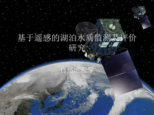 遥感湖泊水质的监测(行业特制)