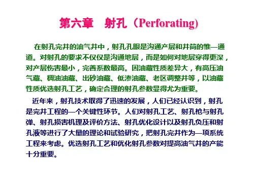 完井技术第6-7章