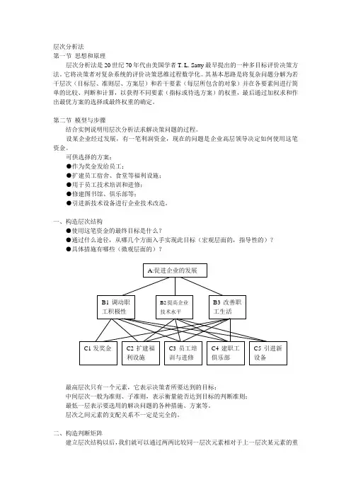 层次分析法