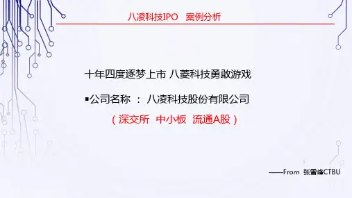 IPO案例分析ppt课件