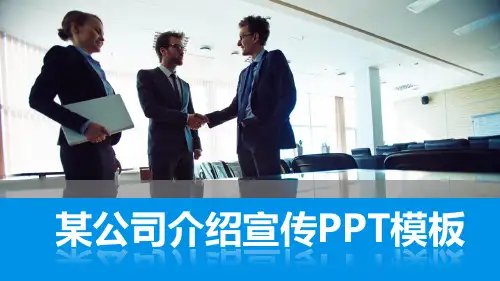 公司宣传册内容PPT