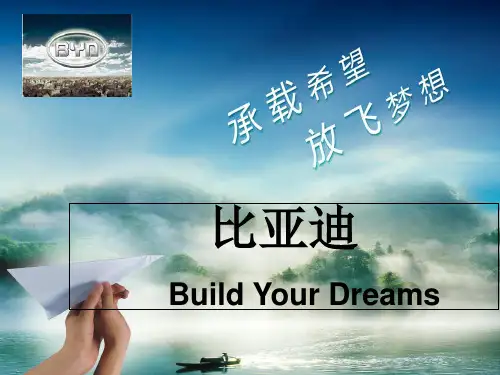 比亚迪公司的财务指标分析-PPT精品文档