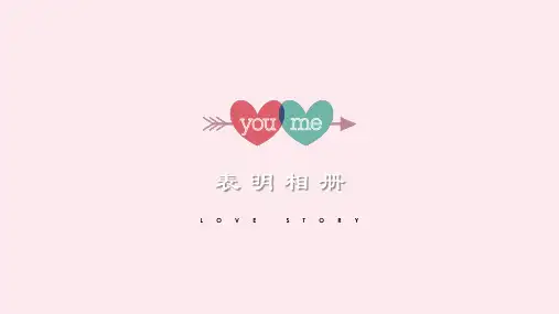 浪漫七夕情人节爱情表白求婚相册照片墙