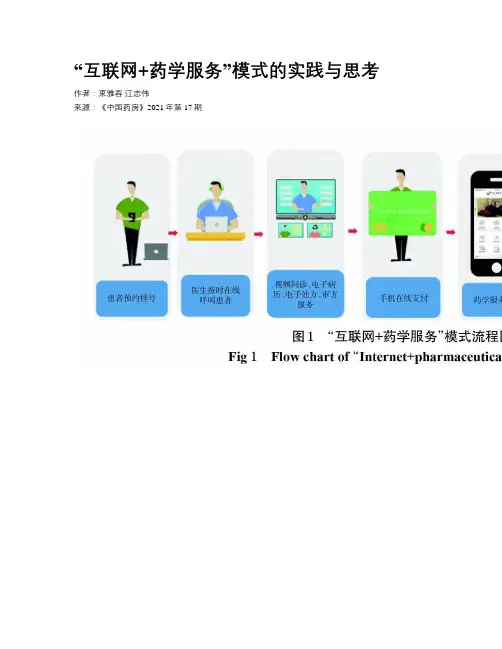 “互联网+药学服务”模式的实践与思考