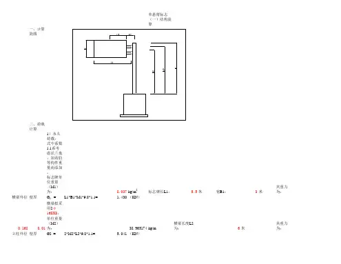 公路路牌-单悬臂(2F)