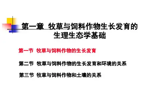 饲草生产学教学课件