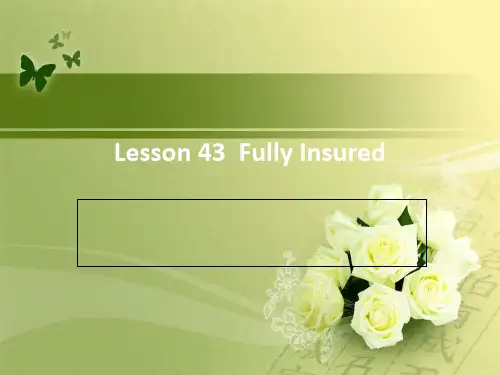 新概念英语NCE3_lesson43课件