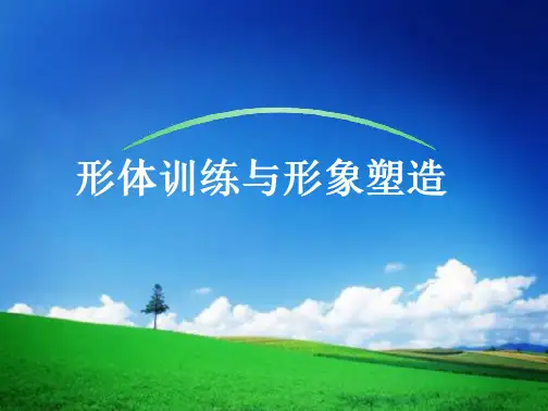 形体训练与形象塑造第八章  服饰形象塑造(第一节  着装的原则)