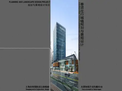 奉贤庄行城镇规划与景观设计