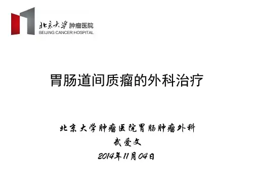 胃肠间质瘤的手术治疗