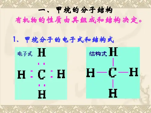 高中化学-甲烷