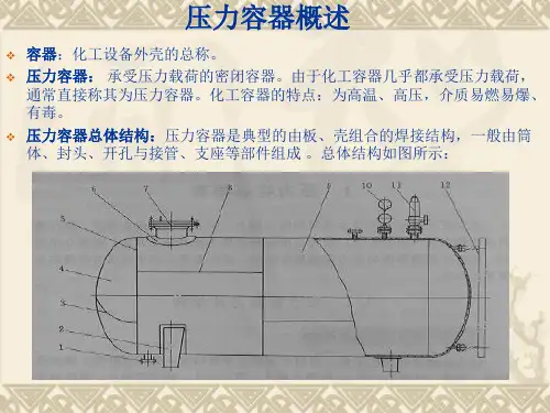 D级压力容器设计