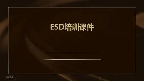 2024版ESD培训课件