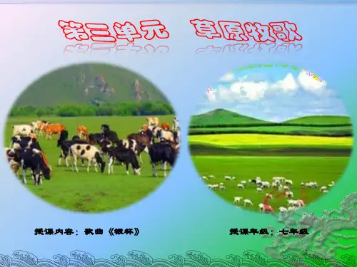 初中音乐人音版 七年级上册课件- 第三单元  银杯(共23张PPT)